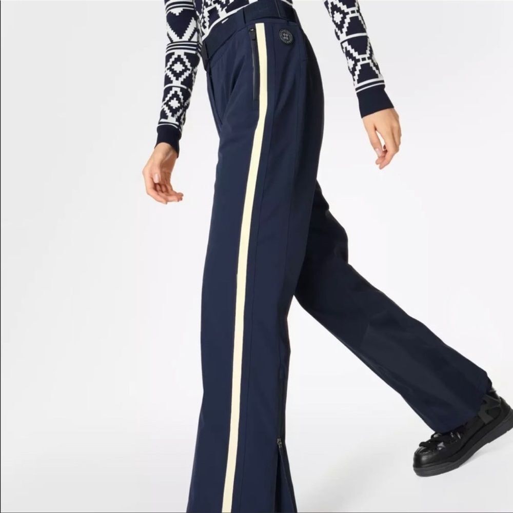 NWT Anthropologie Sweaty Betty Alpine Ski Pants Blue L